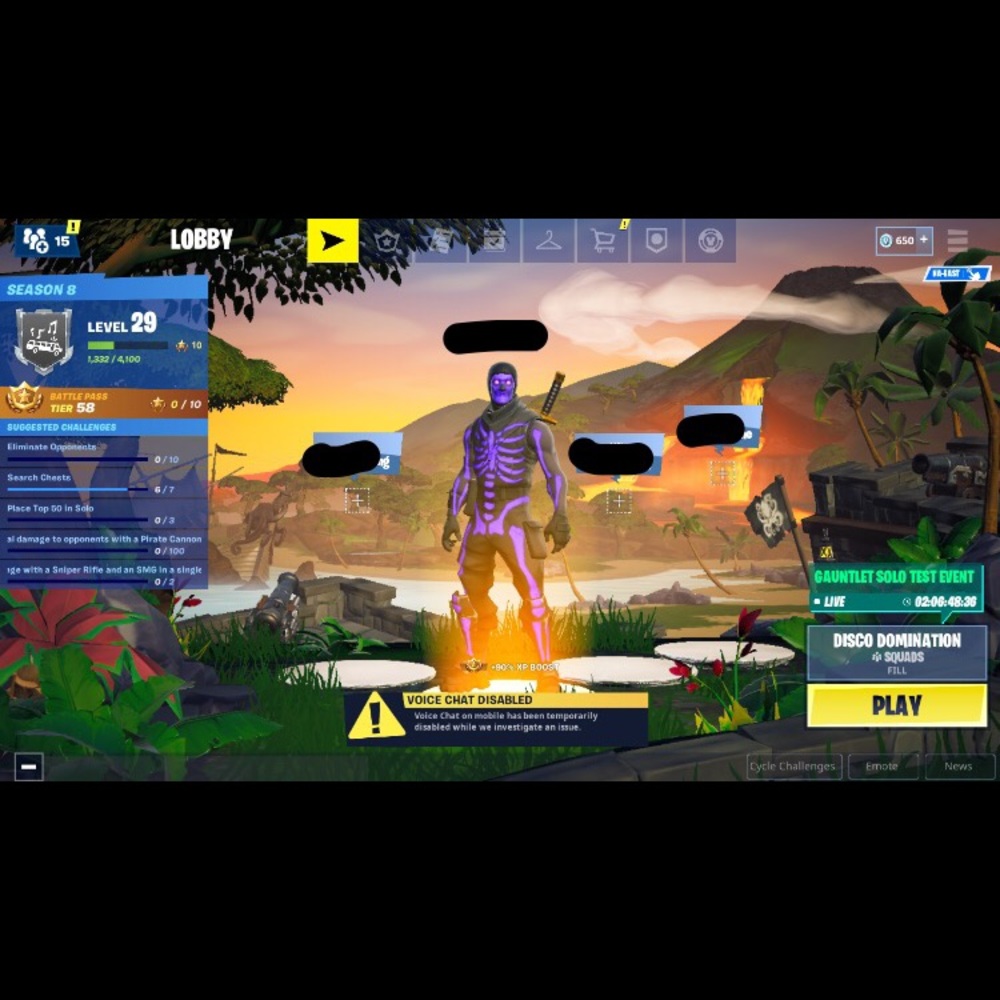 PURPLE SKULL TROOPER ACC Xbox only